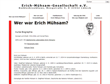 Tablet Screenshot of erich-muehsam.de